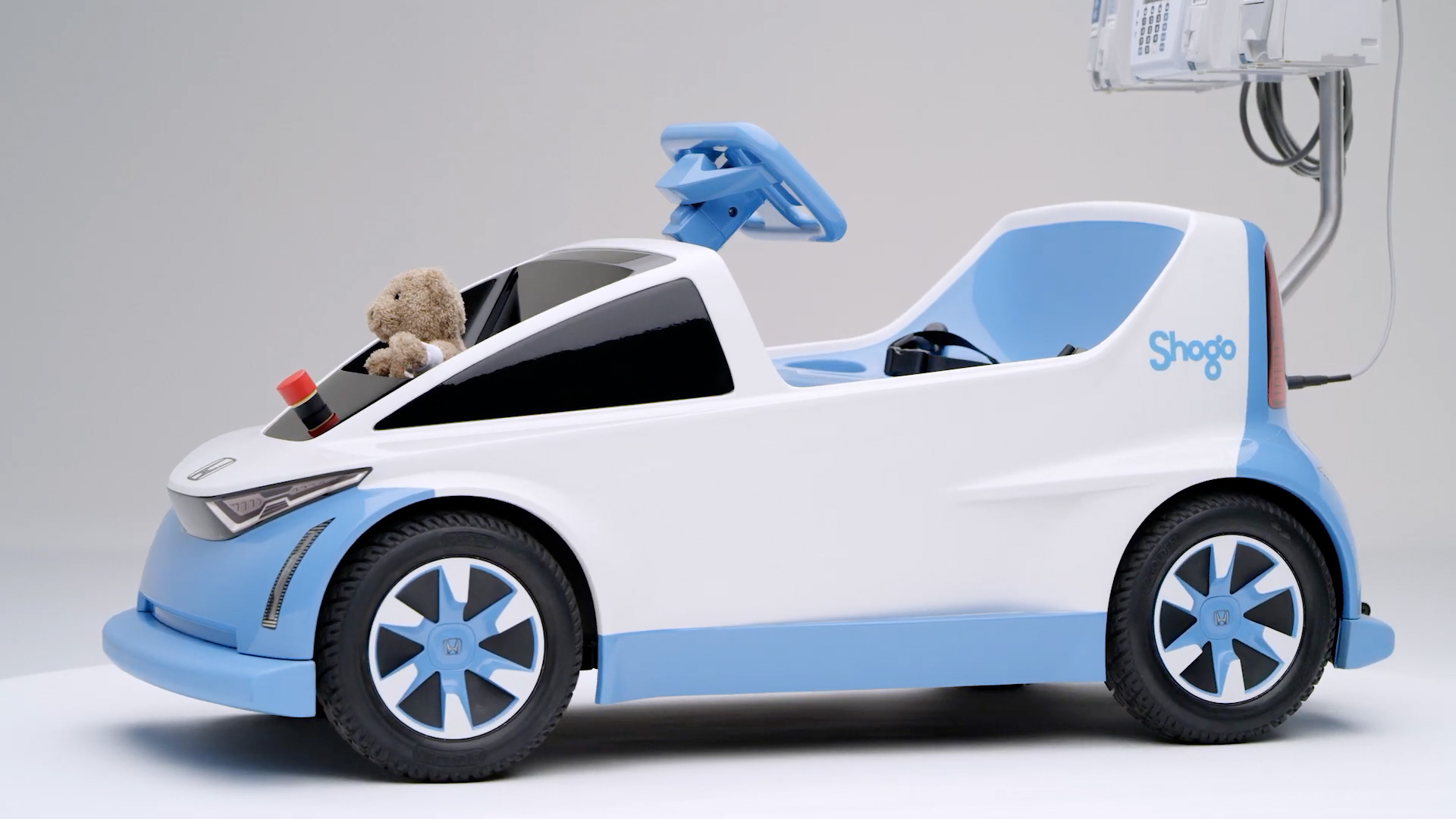 Honda Ride-On Electric EV gives hospitalized children something to do