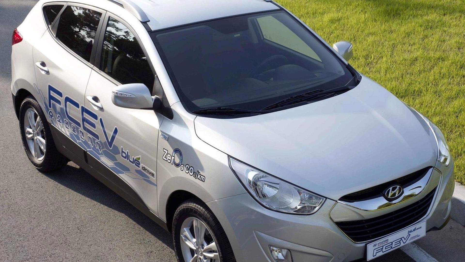 Hyundai Tucson ix Hydrogen Fuel-Cell EV mass production in 2015