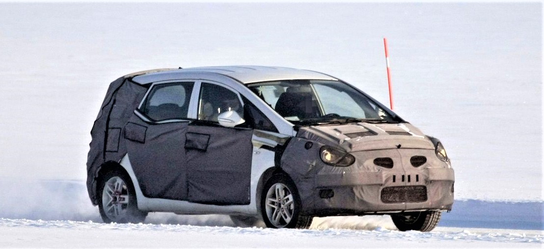 Hyundai ix30 MPV/Crossover seen dancing on ice