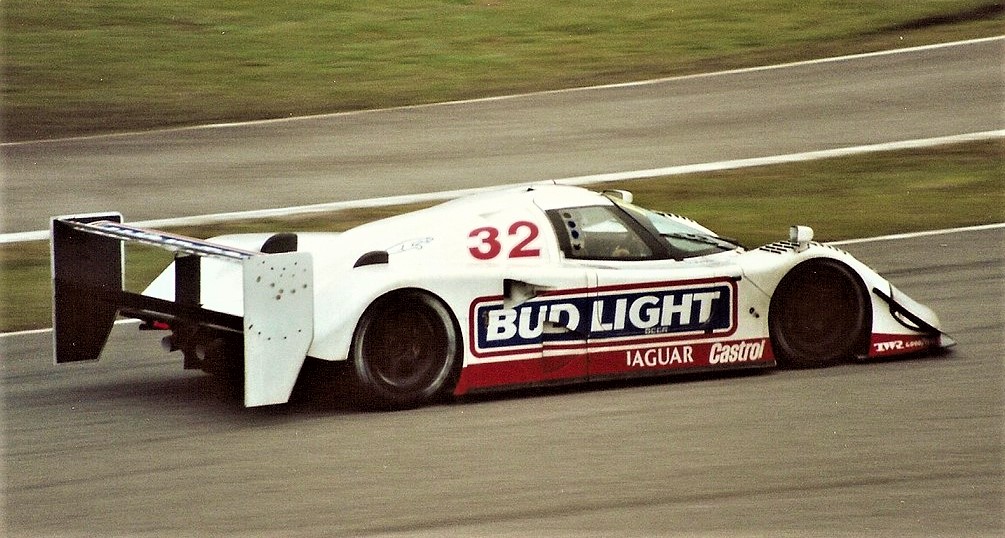 Jaguar XJR-12D Race Car Crashes At Goodwood Hillclimb