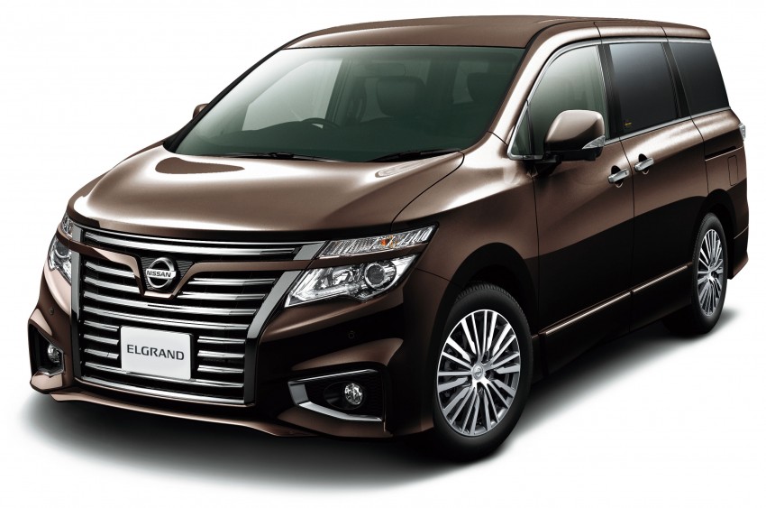 Japan's new luxury Nissan Elgrand minivan is revealed - Preview 2011 Quest in the U.S.