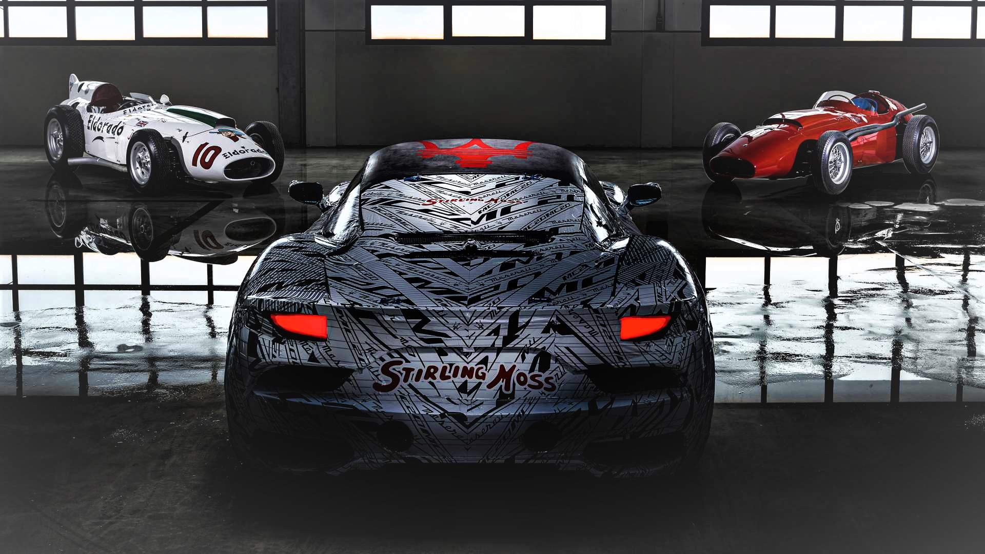 Maserati Teases New MC20 Prototype In Memory Of Sir Stirling Moss