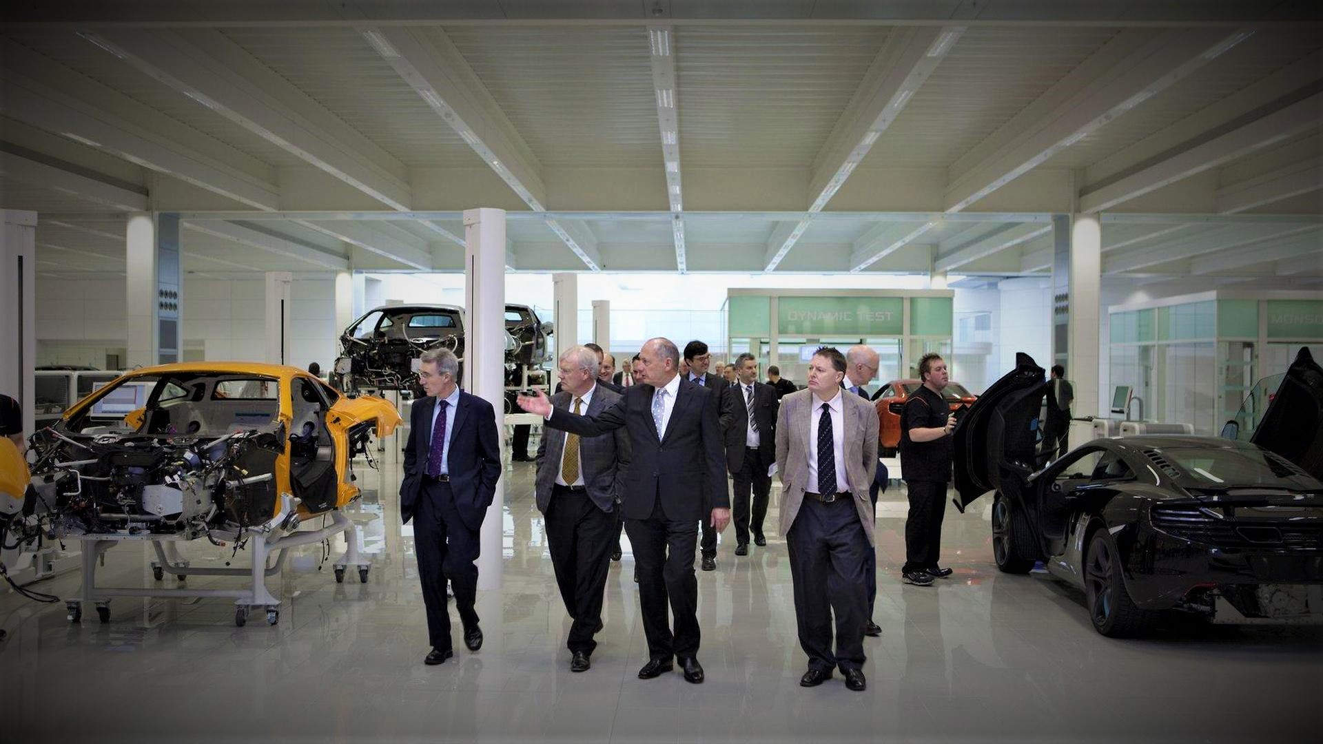 McLaren Production Centre grand Opening