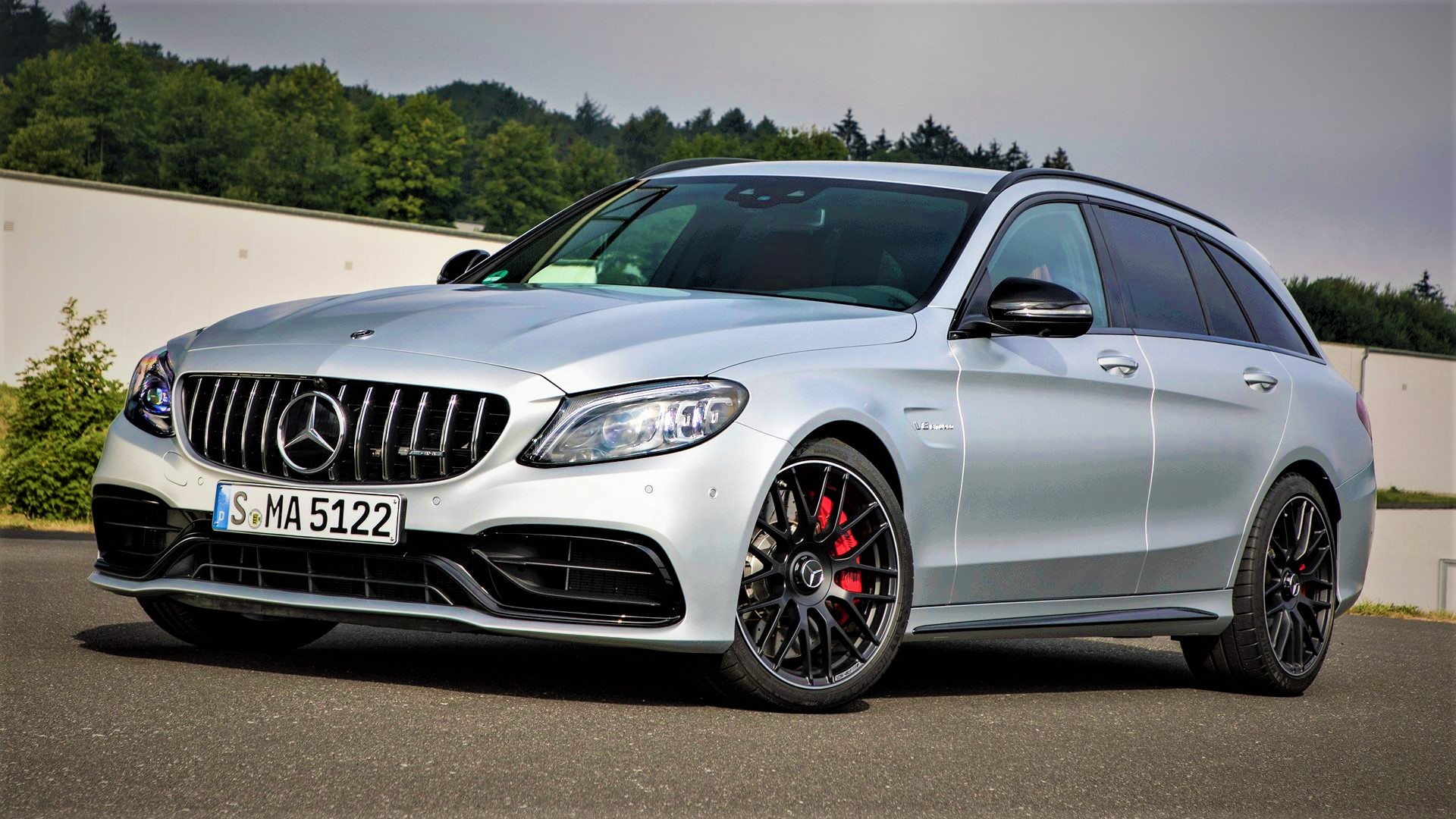 Mercedes-AMG C63 Estate Tested Near The Nurburgring