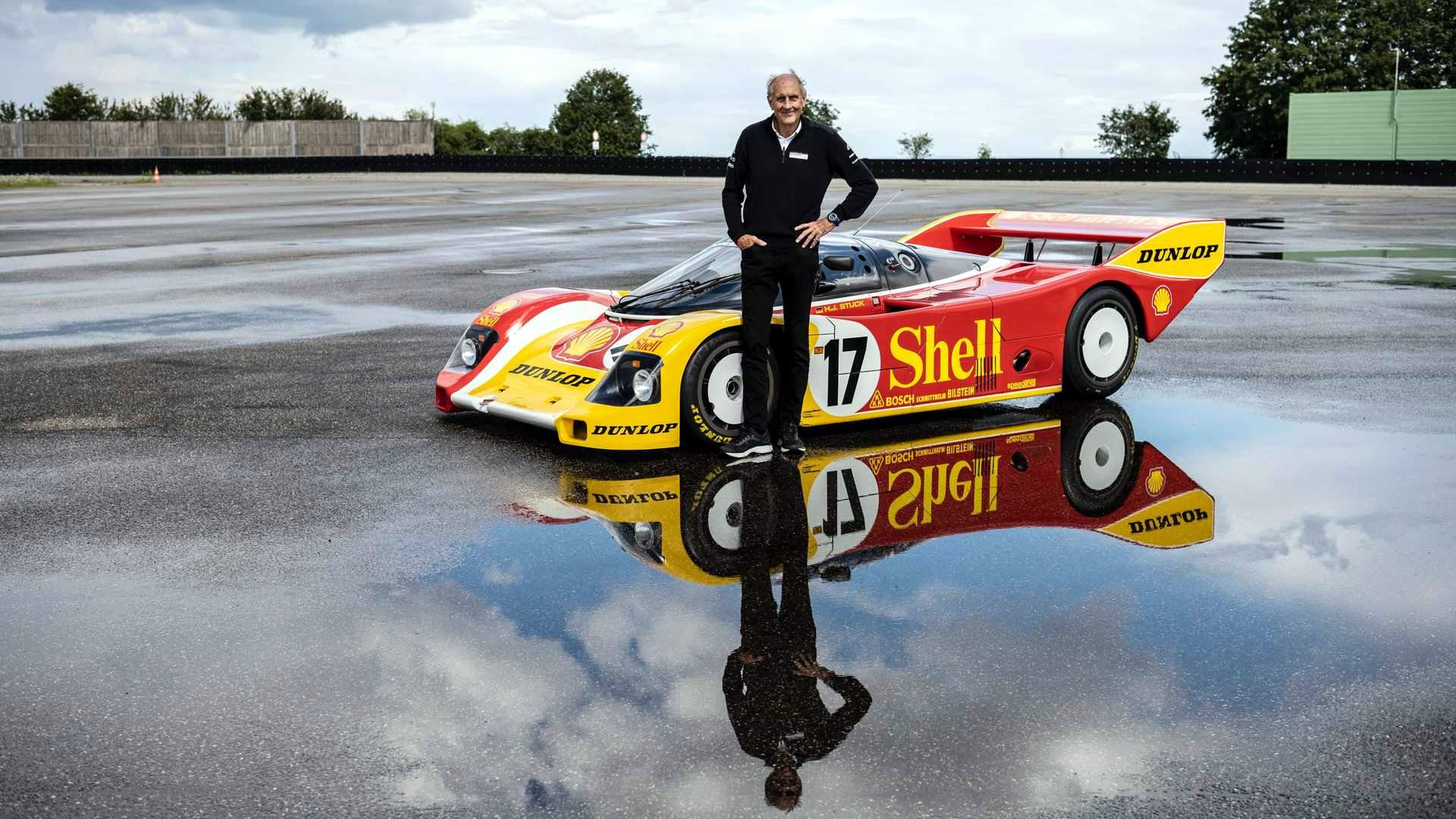 Porsche 962 C Race Car Restored To Original 1987 Condition