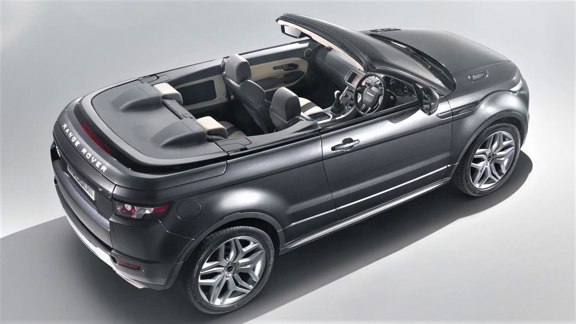 Range Rover Evoque Cabrio concept revealed