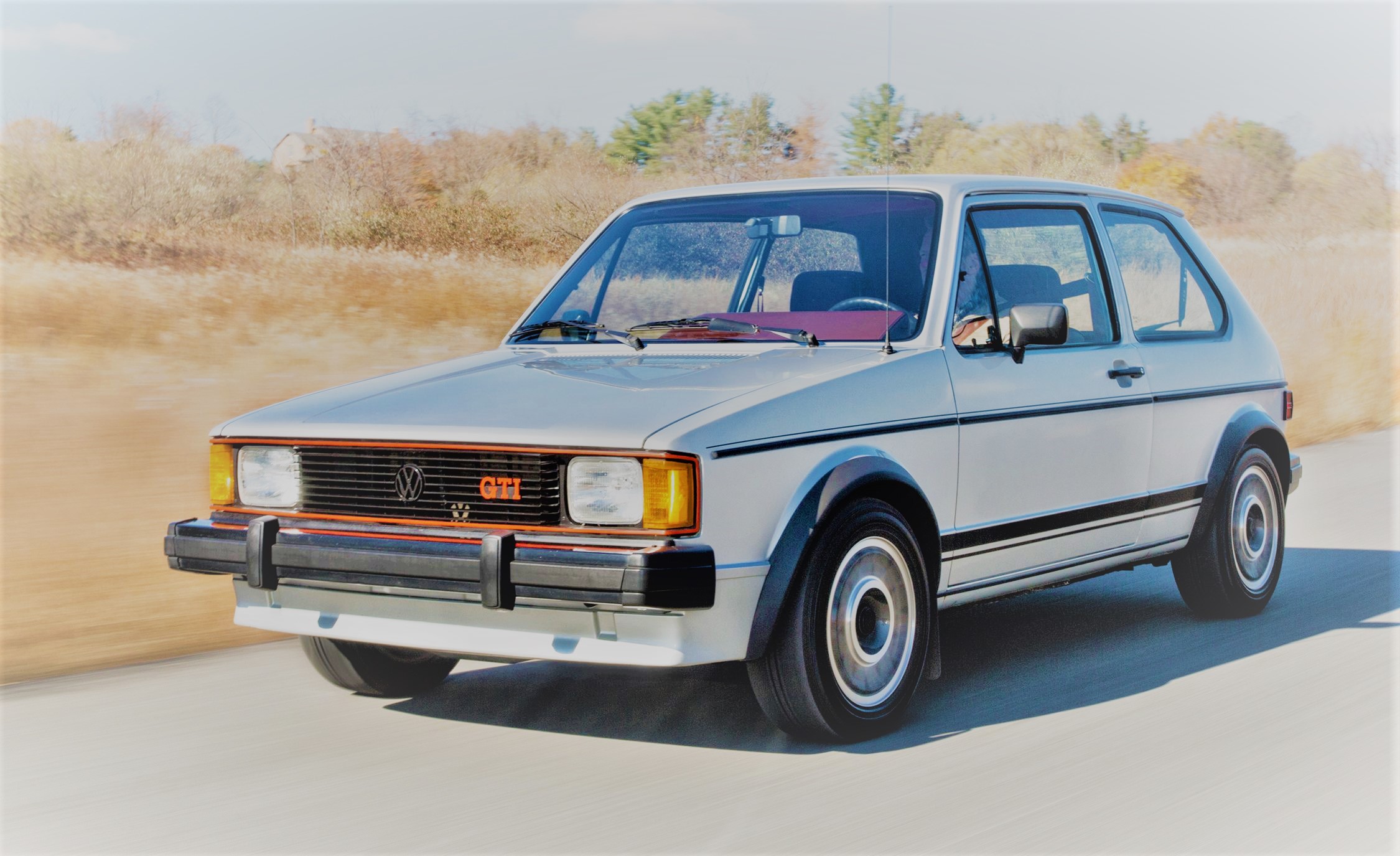 Take a Virtual Drive in an Original VW Golf GTI and Hop In!