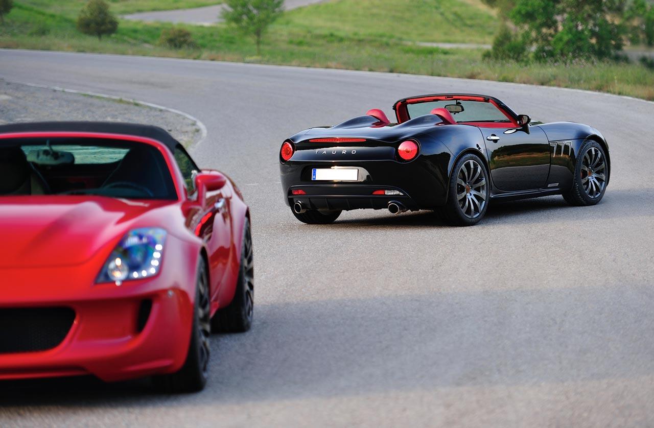 Tauro V8 Spider revealed