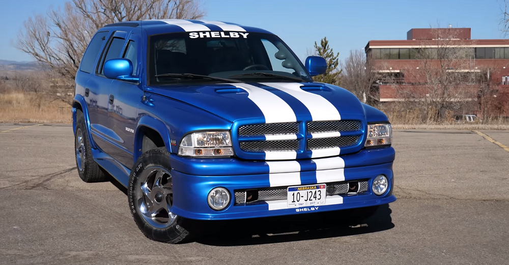 This Shelby Dodge Durango was the Trackhawk Of Its Day, with 360 HP