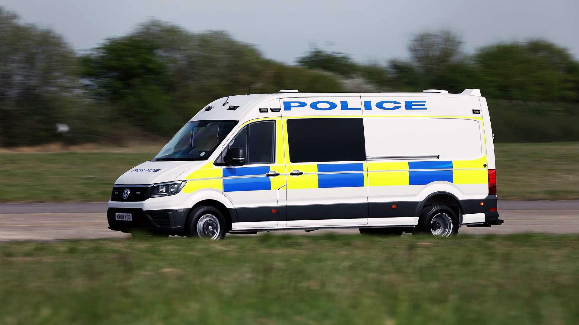 Volkswagen's New Police "Riot" Van Conversion Revealed