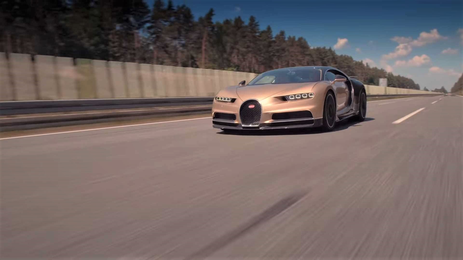 Watch Bugatti Chiron easily reach 261 MPH in a new video series