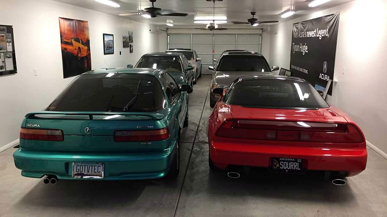 World's Biggest Acura Fan Gives Tour Of His Amazing Garage