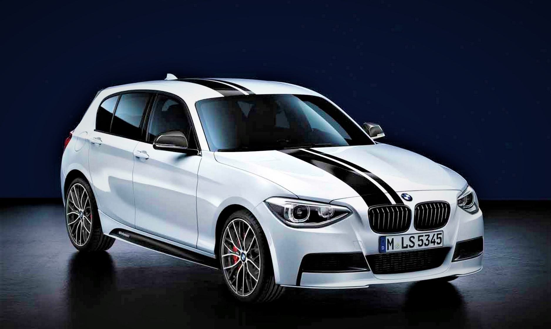 2012 BMW 1-Series M Sport-Package spied in disguise