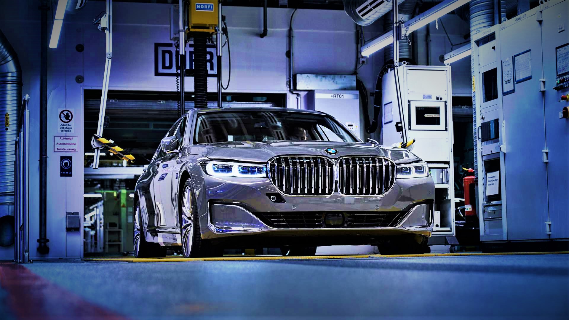 2020 BMW 7 Series Facelift: The Assembly Line as M760Li