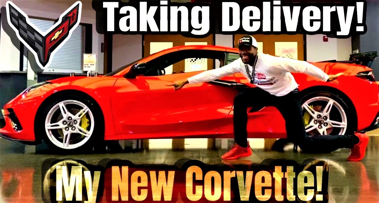 2020 Chevy Corvette Owner Takes Delivery Of A High Wing C8