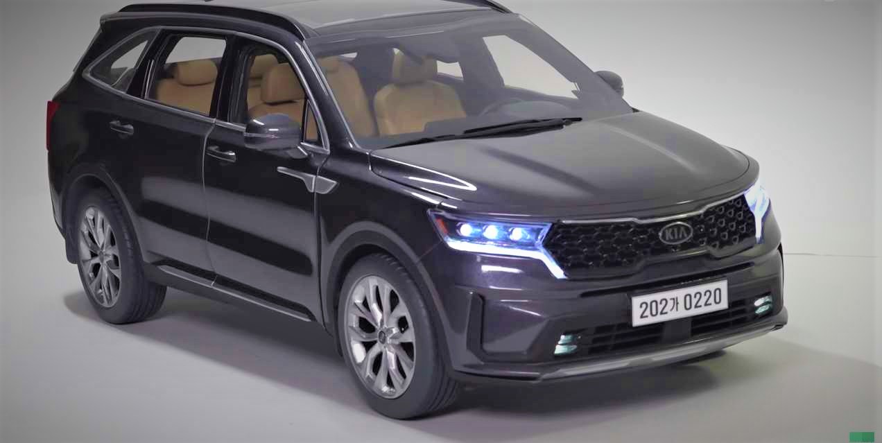 2021 Kia Sorento 3D-Printed Scale Model Is Amazingly Detailed