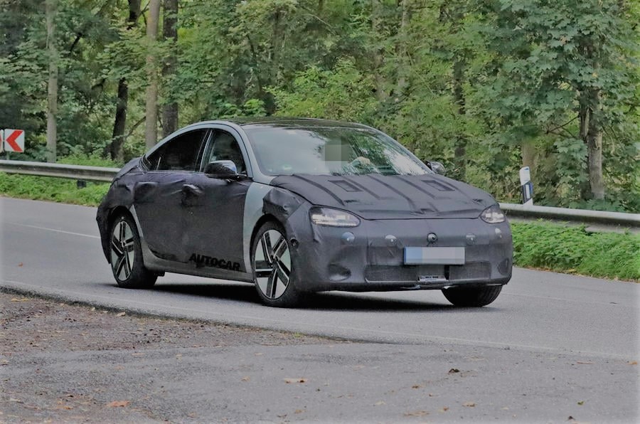 2023 Hyundai Ioniq6 Electric Sedan Captured in Best Spy Shots To-Date