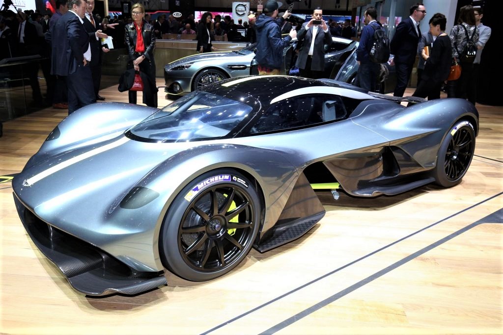 Aston Martin Valkyrie The AM-RB001 hypercar is christened