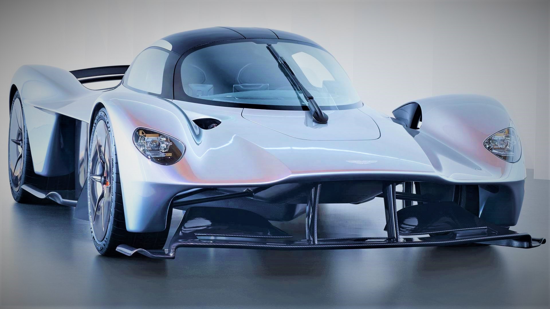 Aston Martin Valkyrie's Paint is Finished with Real Moon Dust