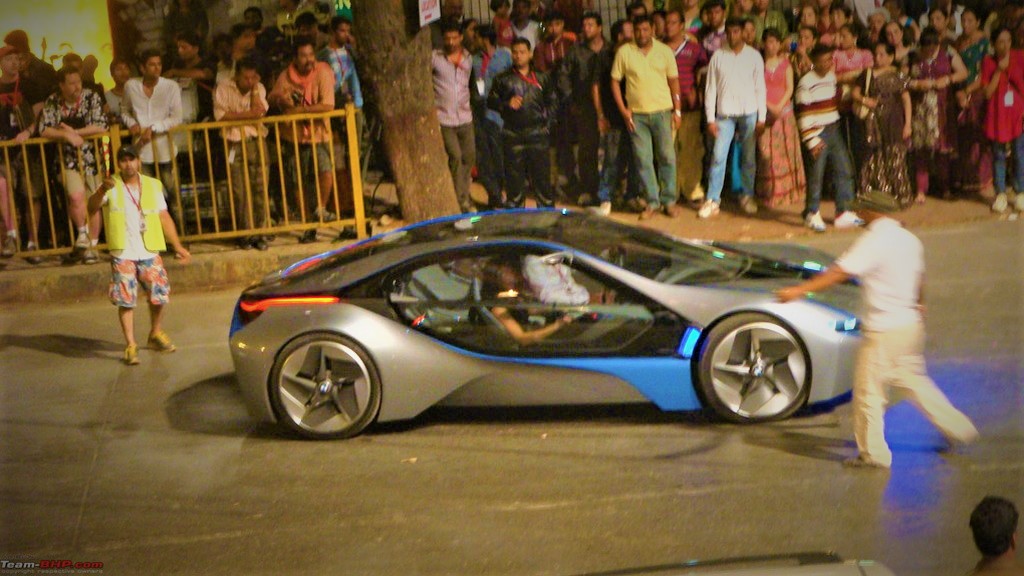 BMW Vision EfficientDynamics was spotted during Mission Impossible 4 filming