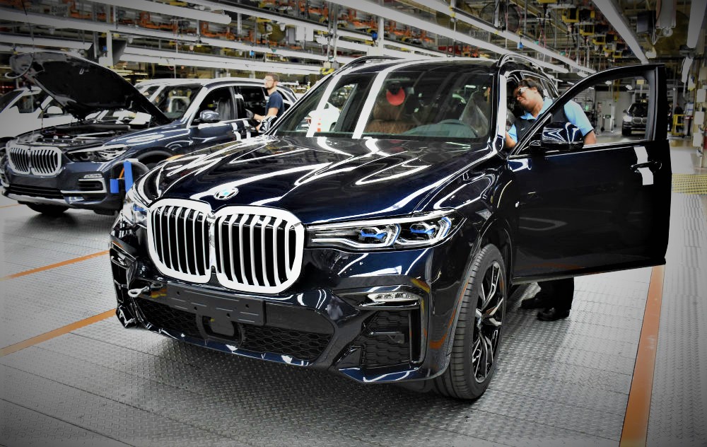 BMW X7 will be built at their Spartanburg facility, according to the company