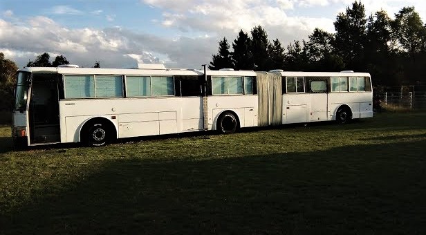 Bonkers Bendy Bus RV Conversion Is Similar To The TARDIS From Dr.Who