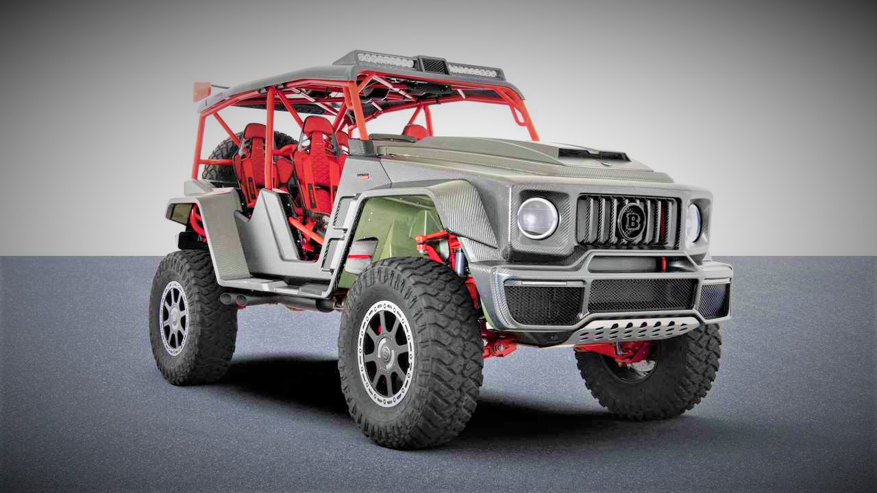 Brabus 900 crawler Is A Ludicrous AMG-G63 Buggy With 888 Horsepower