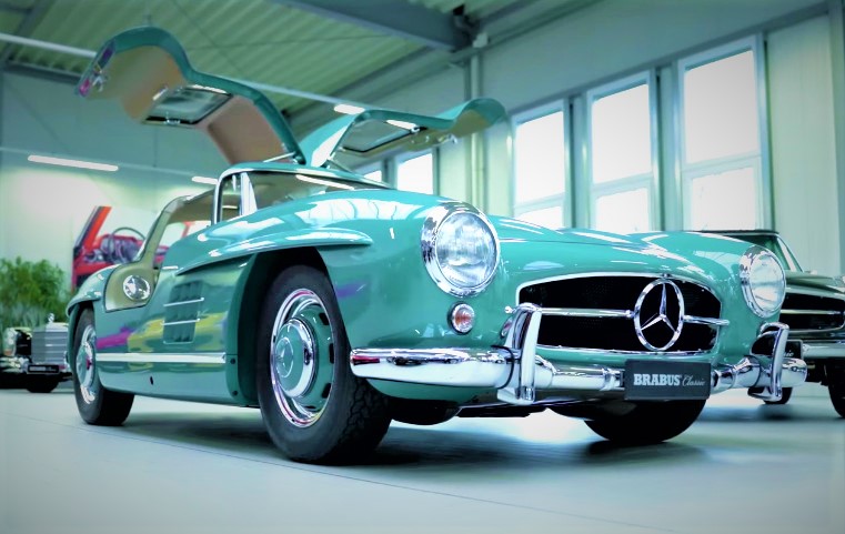 Brabus' Mercedes 300 SL Gullwing Restored Is A Thing of Beauty