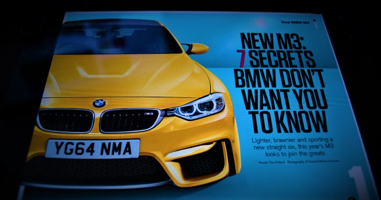 CAR magazine previews 2014 BMW M3