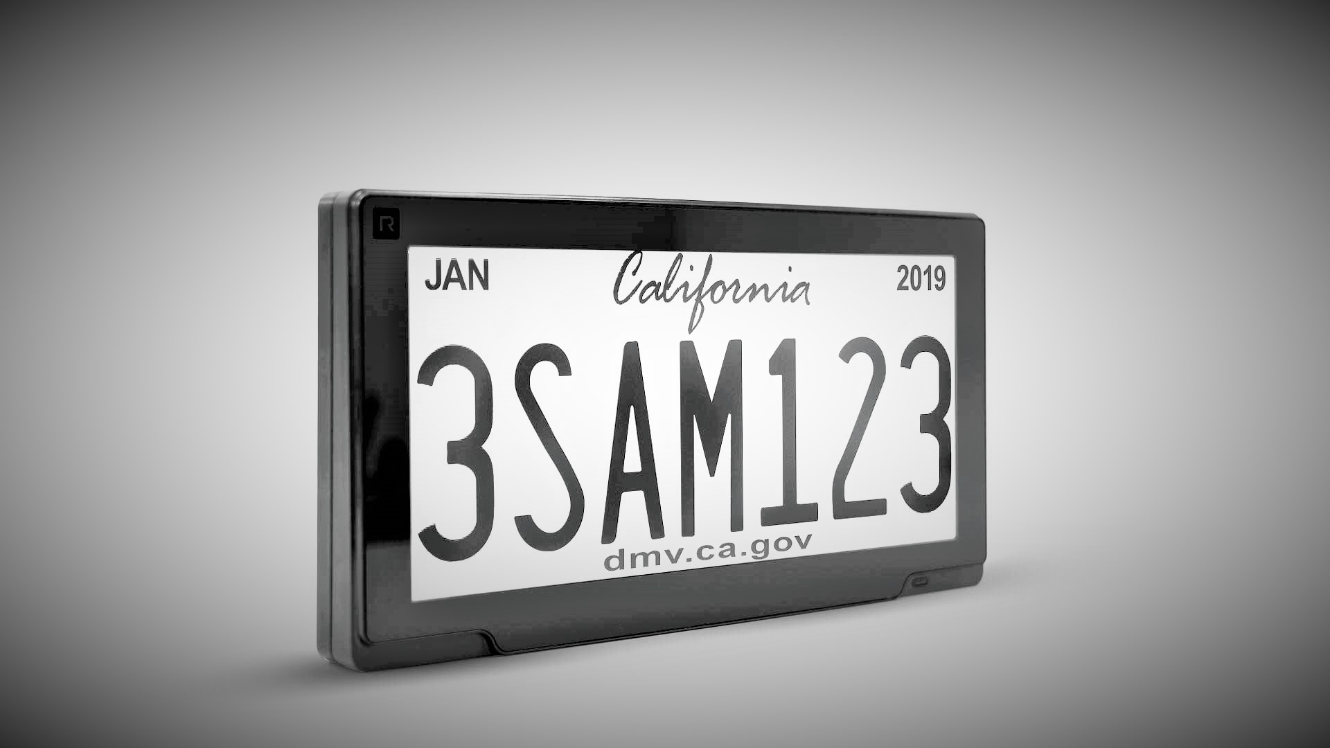 California Launches First Digital, Connected License Plates