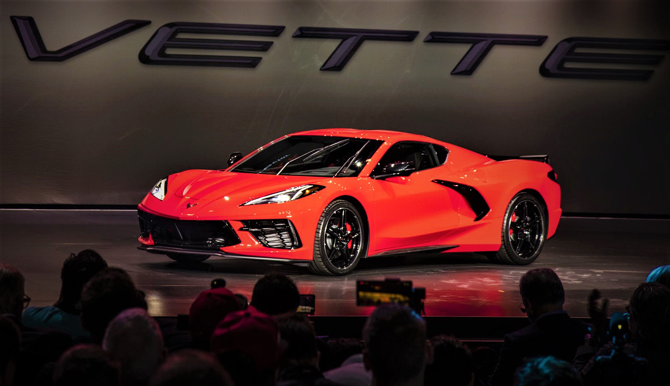 Chevrolet Corvette Mid-Engined With Different Side Scoops