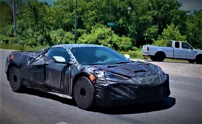 Corvette C8 Prototype Makes Interesting Noise In New Spy Video