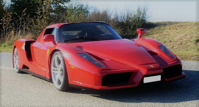 Ferrari Enzo replica powered BMW V12 engine