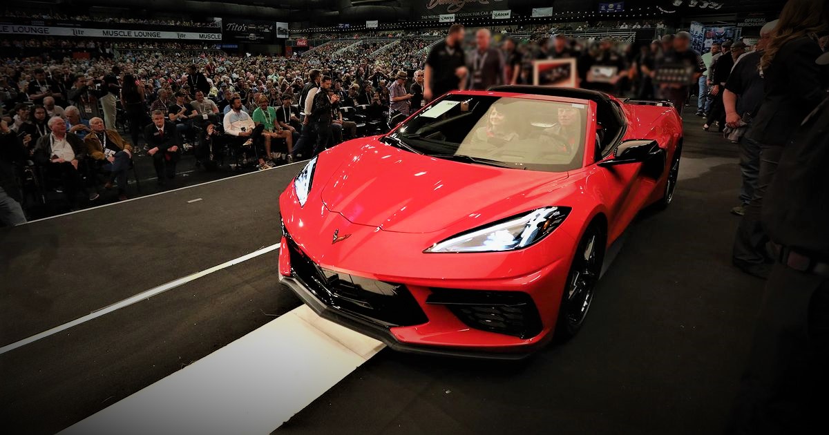 First 2020 Corvette Stingray Sells For $3M At Auction