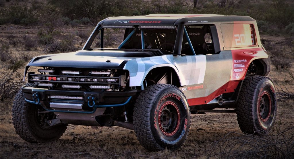 Ford Bronco Teased with Debut of Bronco R Baja Racer