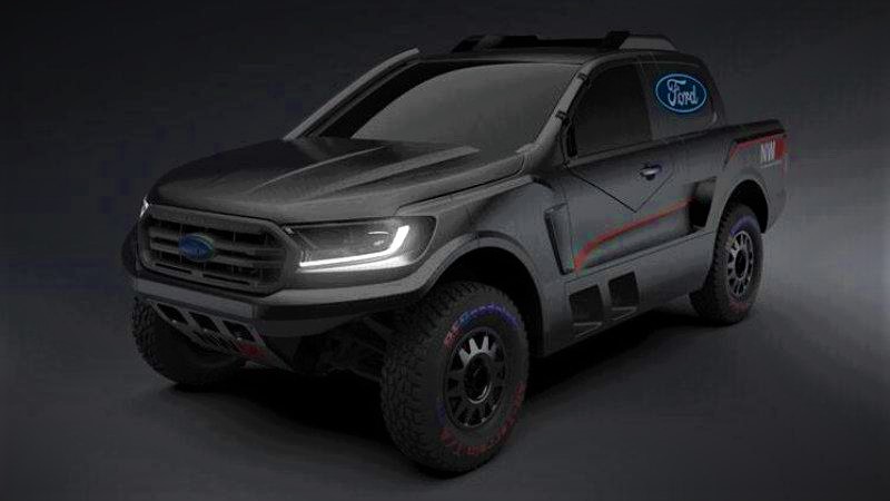 Ford Built A Raptor-Powered Ranger for Cross Country Racing