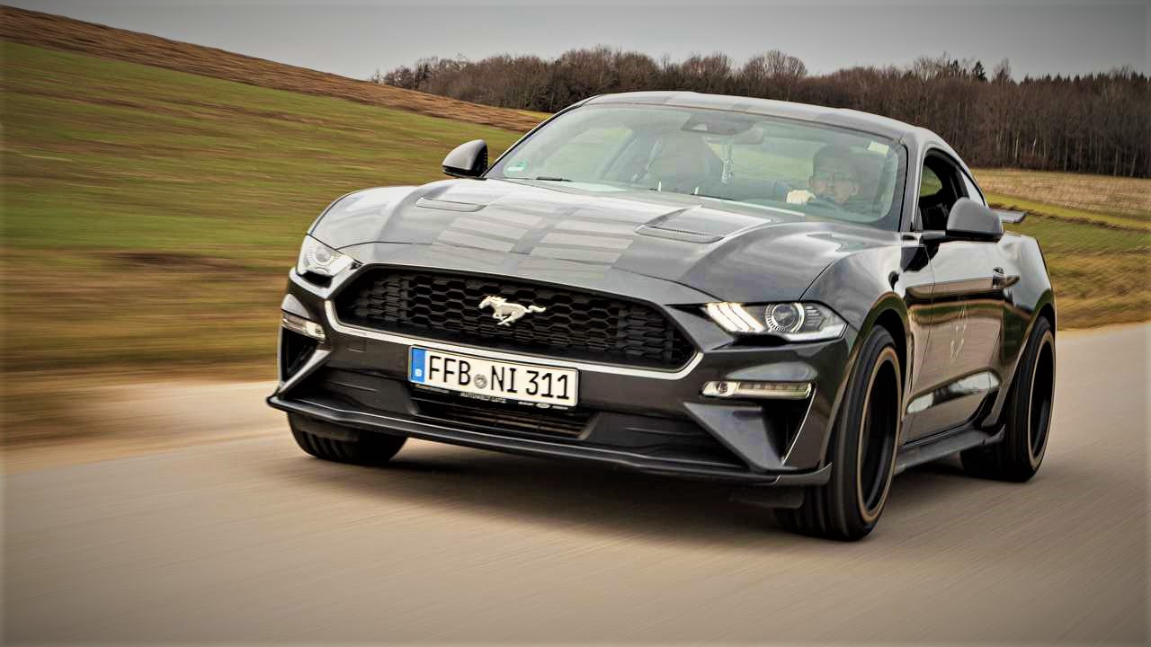 Ford Mustang gets an Aero Kit and Funky Wheels from German Tuner