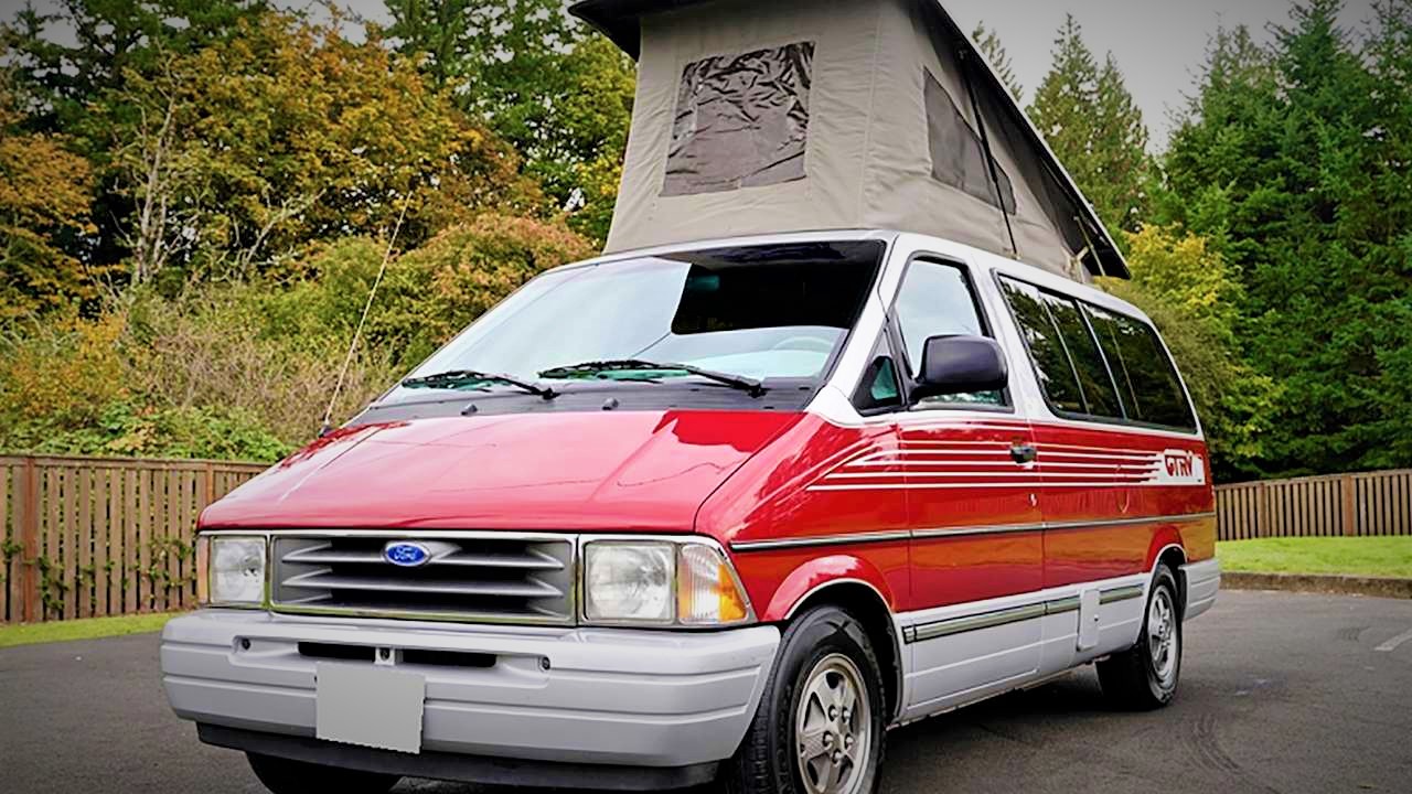 Get Camping Made Easy with This Mint 1997 Ford Aerostar GTRV for $5,500