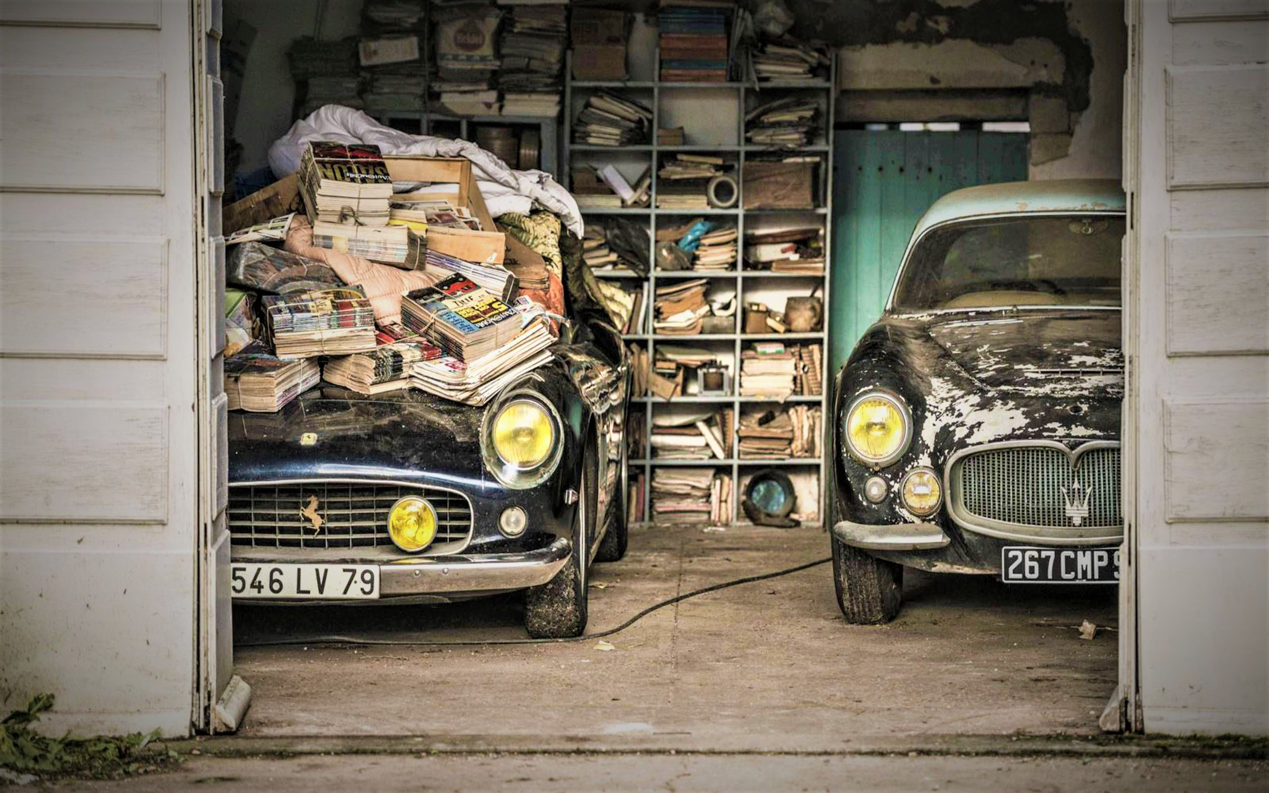 Incredible French barn find of 100 cars, including rare Ferrari 250 GT SWB California Spider