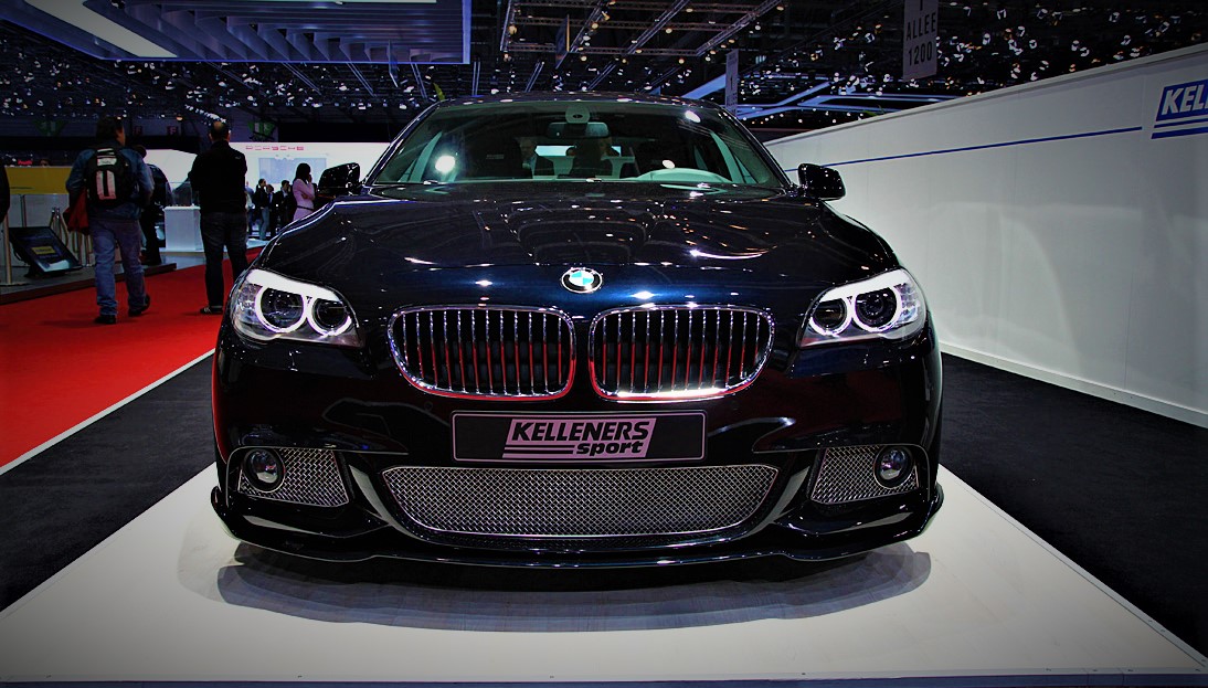 Kelleners BMW 5 Series M Sports package live in Geneva