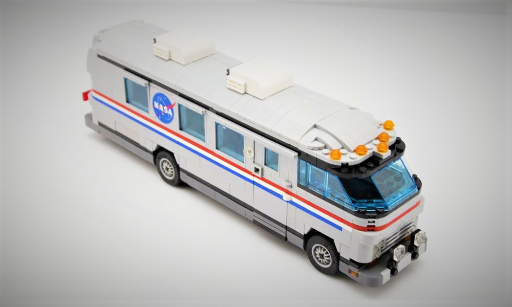 Lego Airstream Needs Support Before Blasting Off