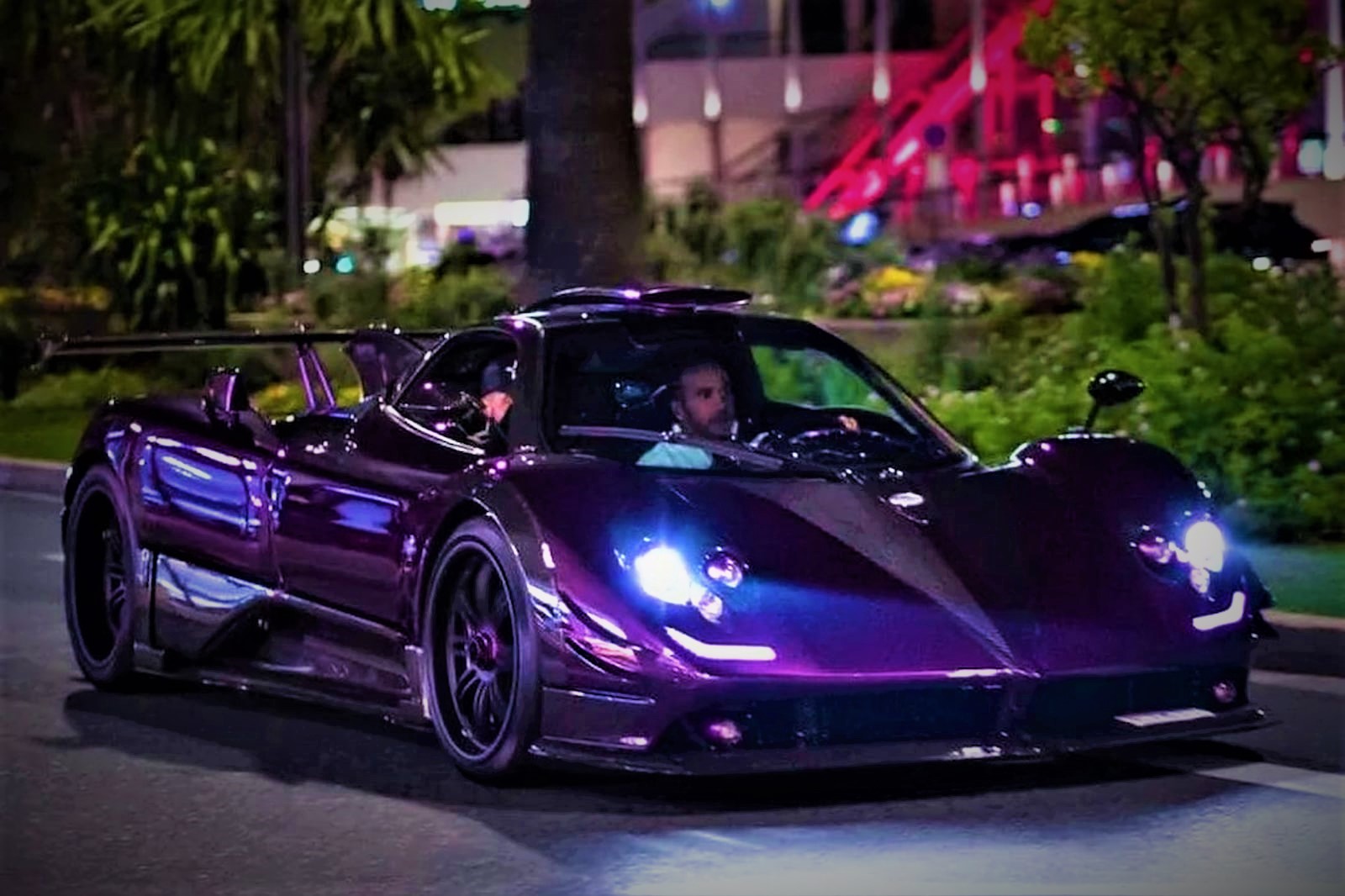 Lewis Hamilton Captured in Monaco Driving His One-Off Zonda