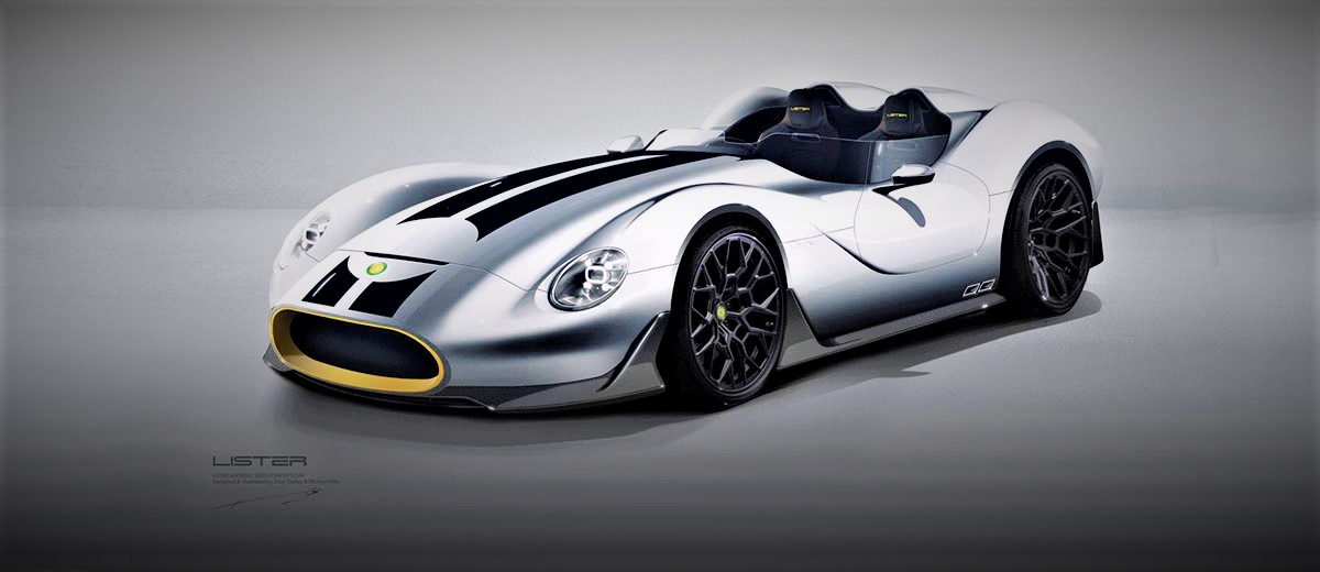 Lister Knobbly Concept is A Futuristic Take on A Retro Speedster