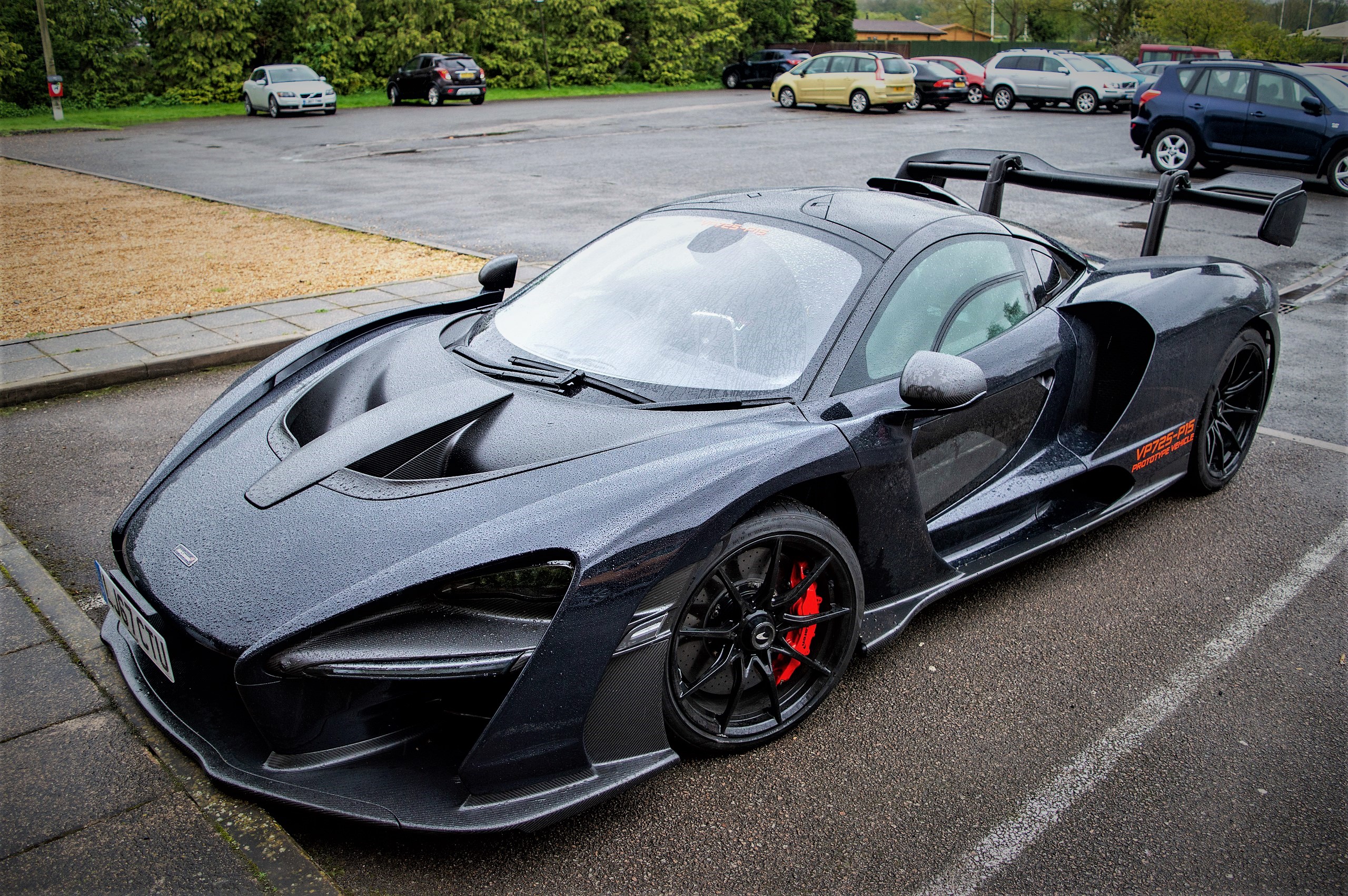 McLaren Senna on The Ragged Edge Around The 'Ring