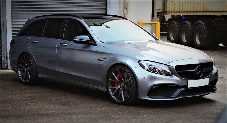 Mercedes-AMG C63 Estate Developed in The Snow