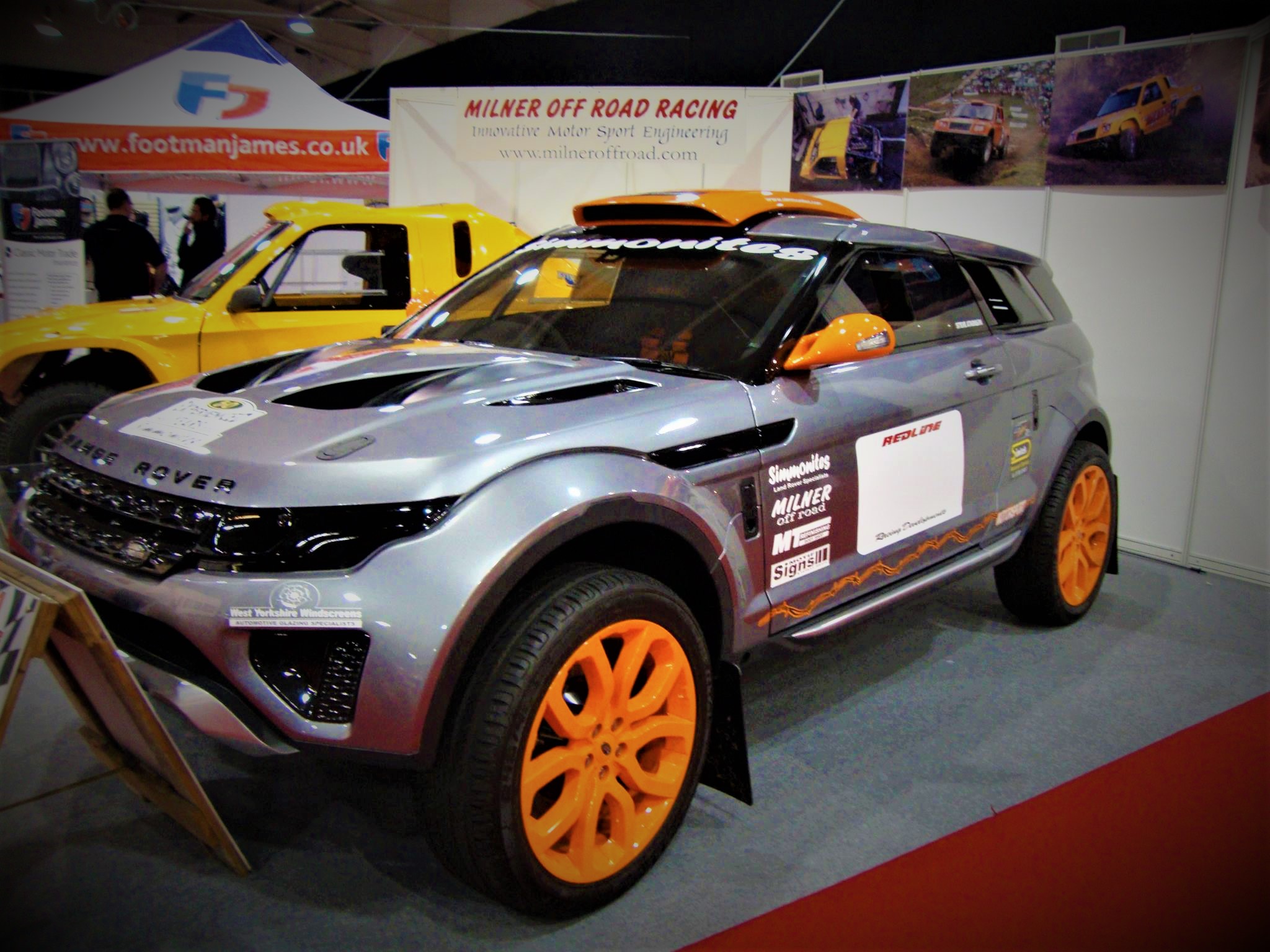 Milner LRM-1 is the Milner LRM-1 for Range Rover Evoque, a rally-looking Range Rover Evoque