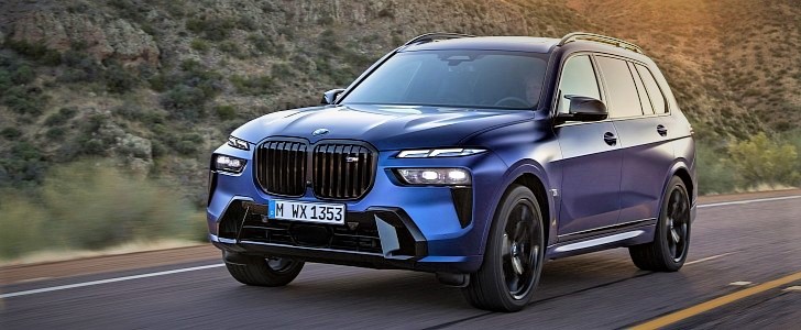 New BMW spy shots show large SUV testing near the Nurburgring