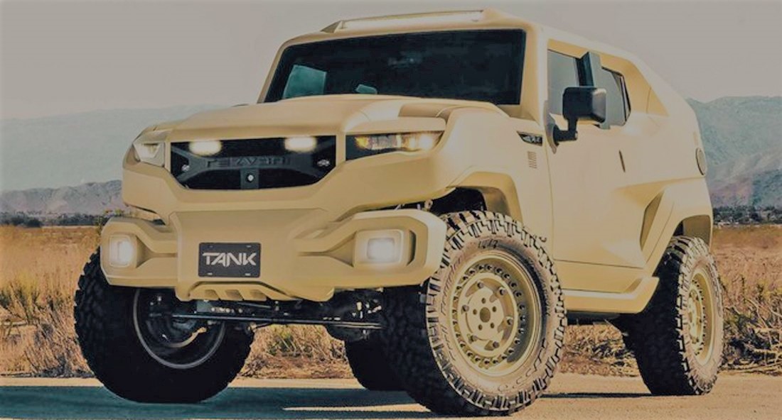 Rezvani Tank looks wild with massive lift and Forgiato wheels