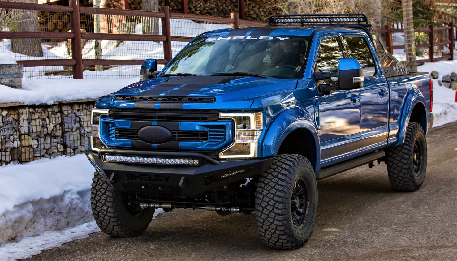 Shelby F-250 Super Baja arrives as a Brawny Truck with Rugged Suspension