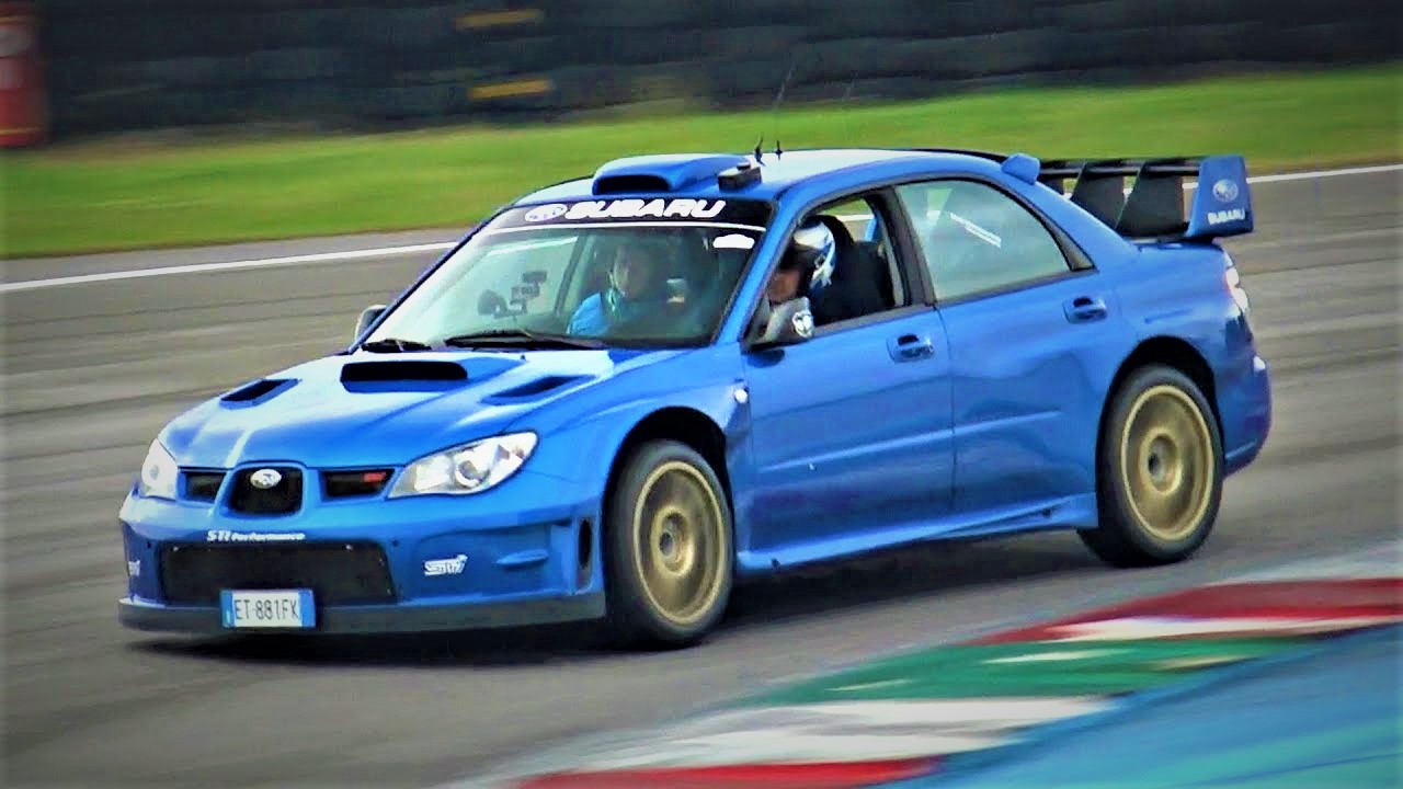 Subaru Impreza WRC Rally Car Replica Has AWD Donuts